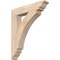 Ekena Millwork Thorton Traditional Smooth Bracket, Douglas Fir, 3 1/2"W x 20"D x 24"H BKT04X20X24THR01SDF - alternate 1
